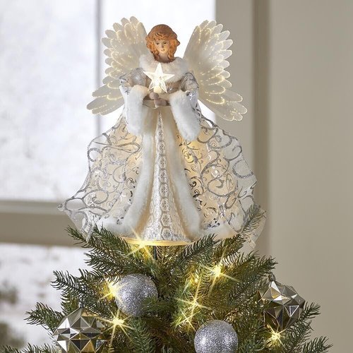 Christmas The Fiber Optic Angel Tree Topper