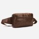 Pure Color Fashion Waist Bag Chest Bag Large Capacity