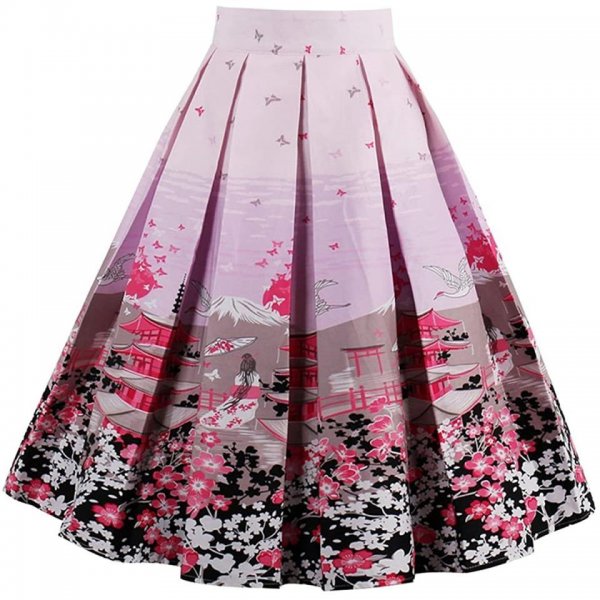 Sakura Lady Casual Pretty Skirts For Office Wear