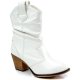 White Lady Boots Shoes Fashion Style