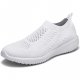 1671 All White Women Loafers Style