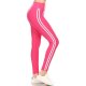 Lined Fuchsia Madam Fashion Training Yoga Pants Ultra Soft For Women