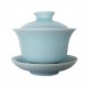 Sky Blue Nature Chinese Teacup Style For Gift