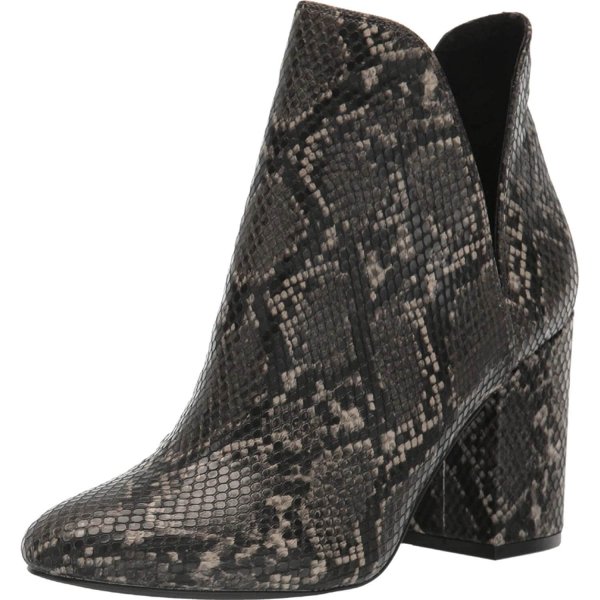 Grey Snake Female Boots Shoes Fashion Style