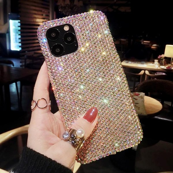 NEW！Caserano Luxury Full Rhinestones Bling Case For iPhone