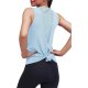 Light Blue Women's Fashion Sleeveless Top Sexy