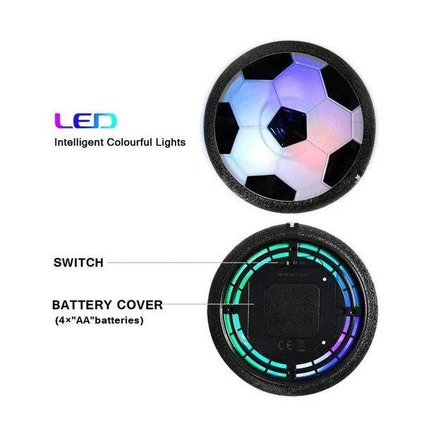 Air Power Soccer Disk Amazing Hover Football with High Power LED Light