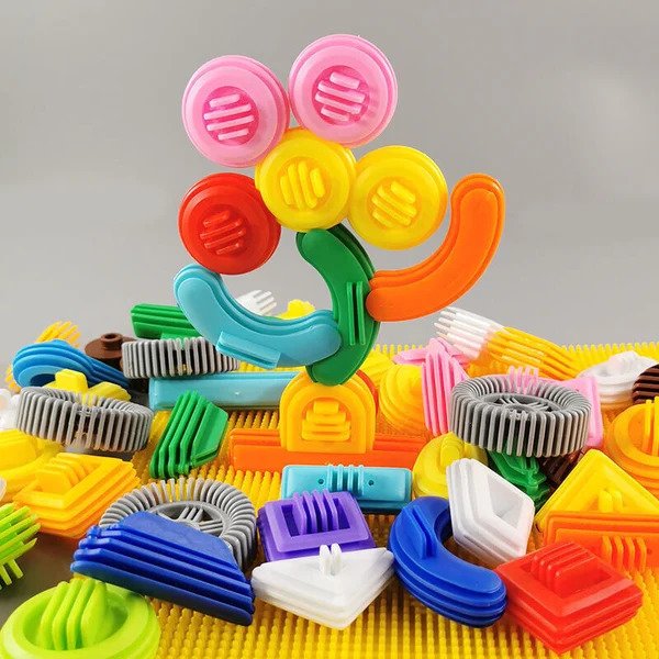 Early Education Toys - Soft rubber blocks for children