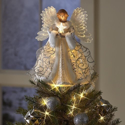 Christmas The Fiber Optic Angel Tree Topper