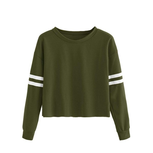 L-green Female Fashion Trend Sweatshirts Suitable For Home Wear And Many Occasions