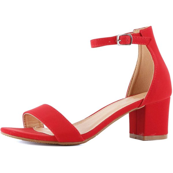 Red Pu Womens Elegant And Beautiful Heels Perfect For Every Outfits