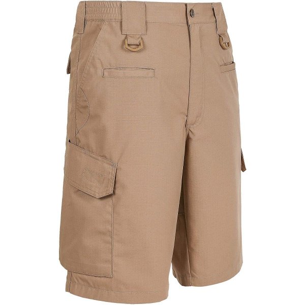 Coyote Brown Man Fashion Casual Slim Shorts