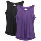 Black/Purple Women Beautiful Sleeveless Gear For Workout