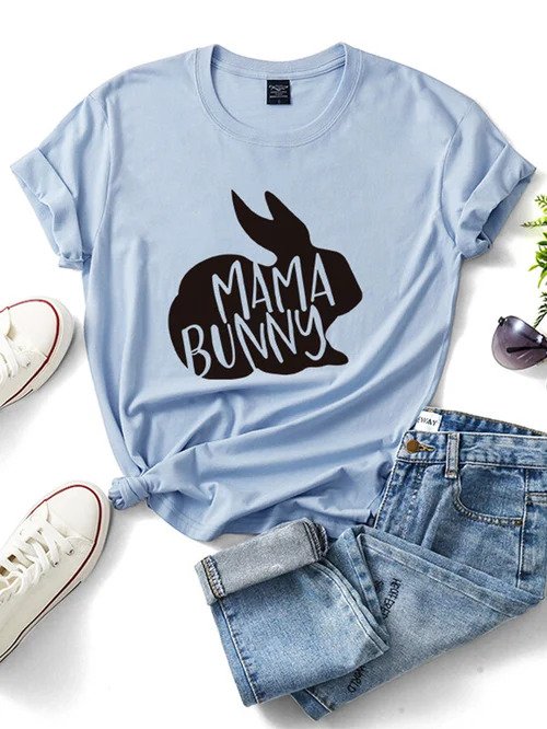 Women's Easter Bunny MAMA BUNNY T-Shirt