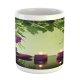 Green Purple Simplicity Mugs Style Fun Gift