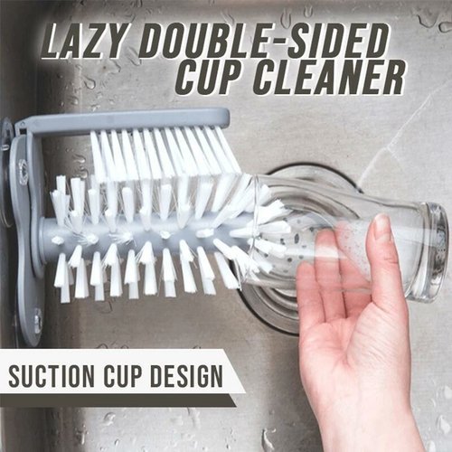 Both-Sided Cup Cleaner