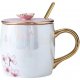 Cherry Blossom Simplicity Coffee Cups New Style Travel Mug